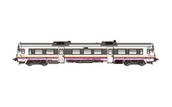 Electrotren RENFE 9-596-006-7 Tamagotchi White Diesel Railcar V HO Gauge HE2505