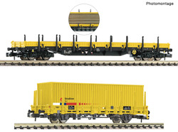 Fleischmann Strukton Rail Kbs/Res Wagon Set (2) VI N Gauge FM880908
