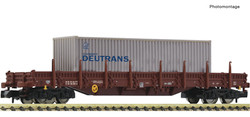 Fleischmann DR Res Swivel Stake Wagon w/Deutrans Container Load IV N Gauge FM6660045