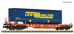 Fleischmann DBAG Sdgmns33 T3 Pocket Wagon LKW Walter Trailer Load VI N Gauge FM6660008