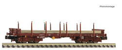 Fleischmann FS Rgmms Bogie Flat Wagon w/Rail Load V N Gauge FM6660002