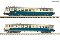 Fleischmann DBAG BR515 529-6 Diesel Railcar & Trailer V N Gauge FM740102