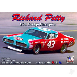 Salvinos JR Richard Petty 1972 Dodge Charger "Talladega" 1:25 Model Kit