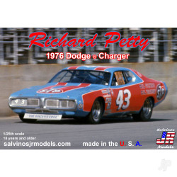 Salvinos JR Richard Petty 1976 Dodge Charger 1:24 Model Kit