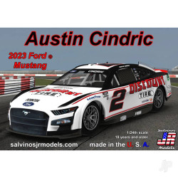 Salvinos JR Team Penske 2023 Austin Cindric Ford Mustang Primary 1:24 Model Kit
