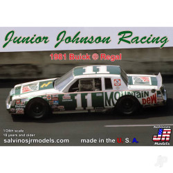 Salvinos JR Junior Johnson Racing 1981 Buick Darrell Waltrip 1:24 Model Kit