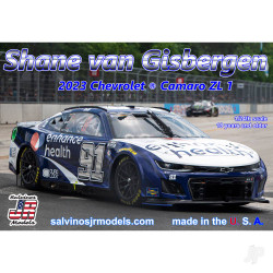 Salvinos JR Trackhouse Racing 2023 Shane Van Gisbergen Camaro 1:24 Model Kit