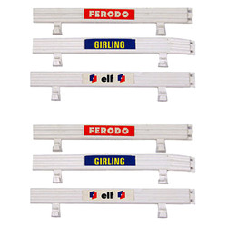 SCALEXTRIC Armco Barriers 6 White