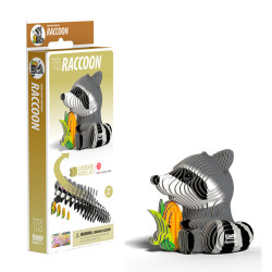 EUGY 3D Raccoon No.103 Model Craft Kit