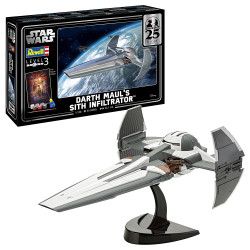 Revell 05638 Gift Set Darth Maul's Sith Infiltrator: EP1 25th 1:120 Model Kit