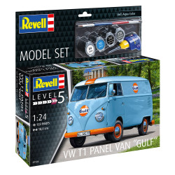 Revell 67726 Model Set VW T1 Panel Van (Gulf Decoration) 1:24 Model Kit