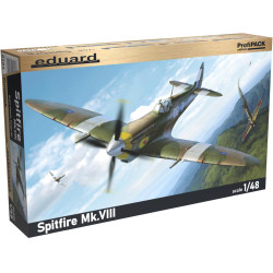 Eduard 8284 Supermarine Spitfire Mk.VIII ProfiPack 1:48 Plastic Model Kit