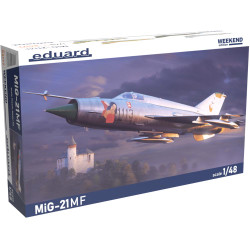 Eduard 84177 Mikoyan Mig-21MF Weekend Edition 1:48 Plastic Model Aircraft Kit