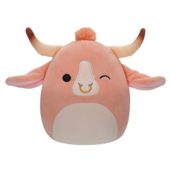 Squishmallows Howland the Peach Brahma Bull 16" Plush Soft Toy