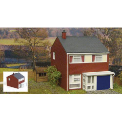 GAUGEMASTER Fordhampton 1960s Three Bedroom House Plastic Kit OO Gauge GM405