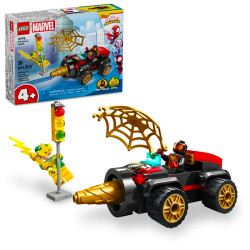 LEGO Marvel 10792 Drill Spinner Vehicle Age 4+ 58pcs