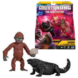 MonsterVerse Godzilla vs King Kong: The New Empire 3.5" Suko with Titanus Doug