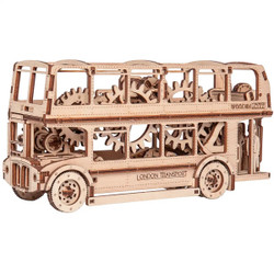 Wooden City WR303 London Bus 3D Wooden Model Kit