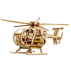 Wooden City WR344 Helicopter 3D Wooden Model Kit