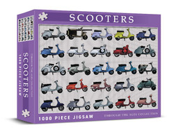 CHP 0153 Scooters 1000 Piece Jigsaw