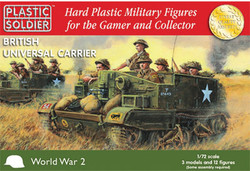 Plastic Soldier Company 62012 British Universal Carrier 1:72 Model Kit