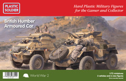 Plastic Soldier Company 62050 British Humber Armoured Truck 1:72 Model Kit