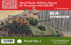 Plastic Soldier Company 62043 SU-76 Self Propelled Gun 1:72 Model Kit