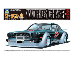 Aoshima 06651 Works Chaser SGS 1:24 Model Kit