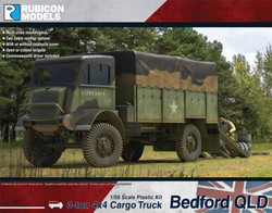 Rubicon 280106 Bedford QLD Cargo Truck 1:56 Model Kit