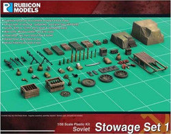 Rubicon 280117 Soviet Stowage Set 1 1:56 Model Kit