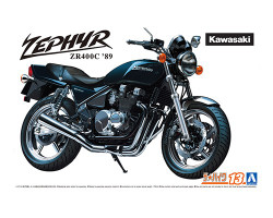 Aoshima 06395 Kawasaki ZR400C Zephyr 1:12 Model Kit