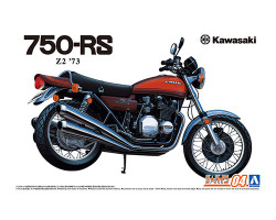 Aoshima 06432 Kawasaki Z2 750RS '73 1:12 Model Kit