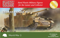 Plastic Soldier Company 62007 German Panzer IV Tank 1:72 Model Kit