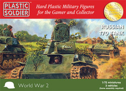 Plastic Soldier Company 62014 Russian T70 Tank (Bagged) 1:72 Model Kit
