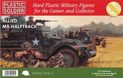 Plastic Soldier Company 62020 Allied M5 Halftrack 1:72 Model Kit