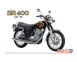 Aoshima 06498 Yamaha 1JR SR400 '98 1:12 Model Kit