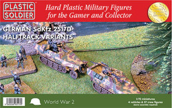 Plastic Soldier Company 62023 German Sdkfz 251 D Variants Kit 1:72 Model Kit
