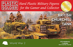 Plastic Soldier Company 62024 Churchill Tank 1:72 Model Kit