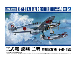 Aoshima 06567 I.J.N. Type 3 Fighter Model 2 Fast-Back Canopy 1:72 Model Kit
