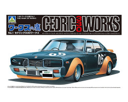 Aoshima 06573 Cedric 330 Works 1:24 Model Kit