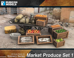 Rubicon 283008 Market Produce Set 1 1:56 Model Kit