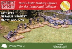 Plastic Soldier Company 62004 German Infantry Heavy Weapons Late 1:72 Model Kit