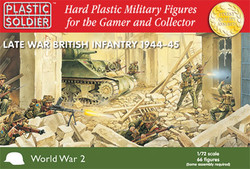 Plastic Soldier Company 62005 Late War British Infantry 1944-45 1:72 Model Kit