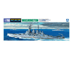 Aoshima 04601 US Navy Battleship USS Washington 1:700 Model Kit