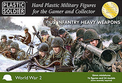 Plastic Soldier Company 62027 US Infantry Heavy Weapons 1:72 Model Kit