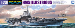Aoshima 05104 British Aircraft Carrier HMS Illustrious 1:700 Model Kit