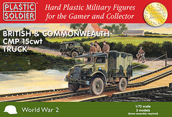 Plastic Soldier Company 62036 British CMP 15cwt Truck 1:72 Model Kit