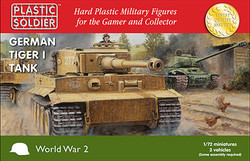 Plastic Soldier Company 62044 German Tiger I Tank 1:72 Model Kit