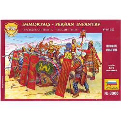 ZVEZDA 8006 Persian Infantry Immortals V-IV B.C 1:72 Model Kit