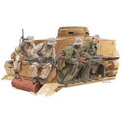 Dragon 6513 Winter Panzer Riders (1943-44) 1:35 Model Kit